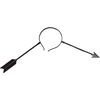 Petitebelle Bloody Tools Headband (Arrow)