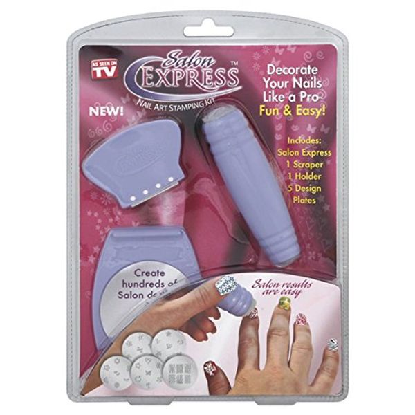 Salon Express Nail Art Stamping Kit As Seen on Tv Body Care / Beauty Care / Bodycare / BeautyCare