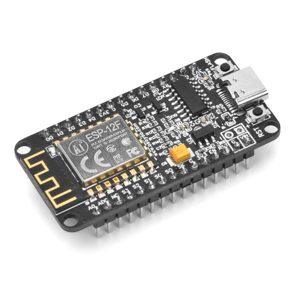 OSOYOO NodeMCU Module, Technical Compliant USB-C interface, ESP8266, ESP-12F, WiFi Development Board, Equipped with CH340, Can be used for Arduino IDE and Micropython Development, Detailed Tutorial