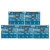 Liccx 5Pcs Touch Switch Module,TTP224 Digital Capacitive Touch Sensor Switch,4 Channels Touch Sensor Switch Digital Sensor Electrical Equipment