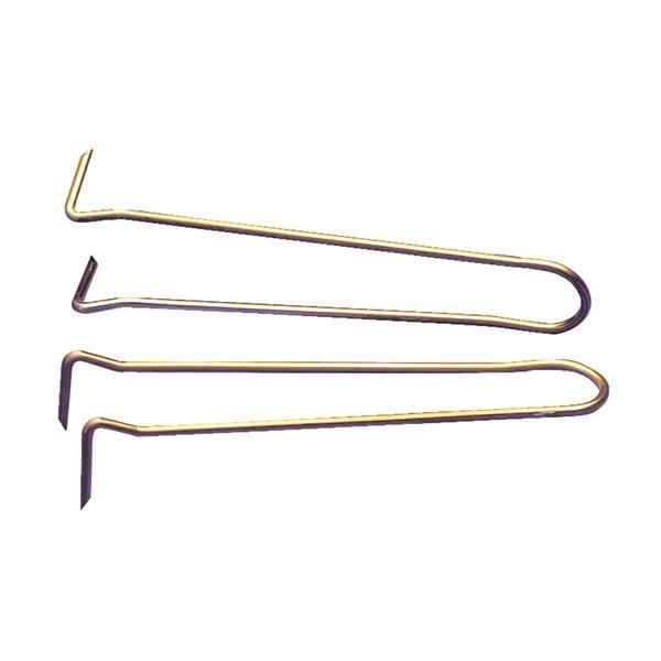 (12-6pk)-Oatey 1/2" X 6" Copper Pipe Holder U-Hook 33977