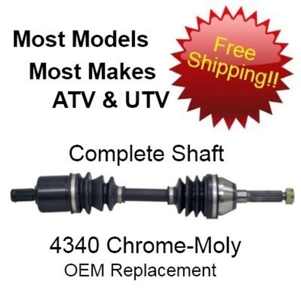 ARCTIC CAT 700 EFI 4X4 AUTO TRV LE 2008 COMPLETE RIGHT FRONT AXLE 7016