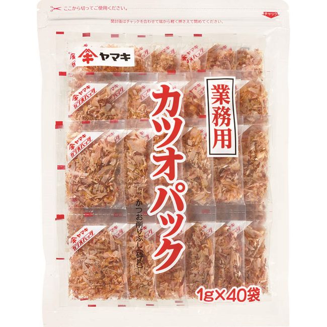 Yamaki Bonito Mini Pack, 0.04 oz (1 g) x 40 Bags x 2 Bags