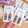 Keoker Long Dangle Shape Polymer Clay Cutters, Long Rectangle Clay Earrings Cutters, Basic Clay Cutters (10PCS All)