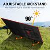 2PCS Solar Panel Stand Mounting Bracket Foldable Carbon Steel Brackets Outdoor