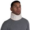 OTC Cervical Collar, Soft Contour Foam, Neck Support Brace, White Wide 3.5" Depth, Universal