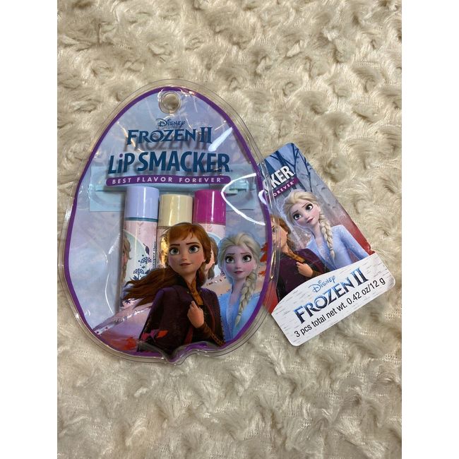 Frozen II Lip Smacker Trio Lip Balm Bag