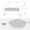 Fuloon Sueed Sofa Slipcovers Sofa Seat Cover Replacement Settee Cushion Covers