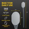 The Ultimate Back Scratcher, Scalp Massager, 18" Fixed Handle, Gray