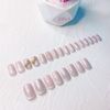 24PCS 3D Butterfly Decoration Nail Tip Date Nail for Take Picture, Wedding, Coming of Things, Parties, After-parties, False Nails Fake Nails