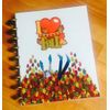 I LOVE FALL Leaves Front/Back Cover Set for use w Happy Planner
