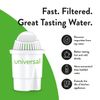 Aqua Optima RUF307, Universal Filter Cartridge,Compatible with Brita Classic Water, White