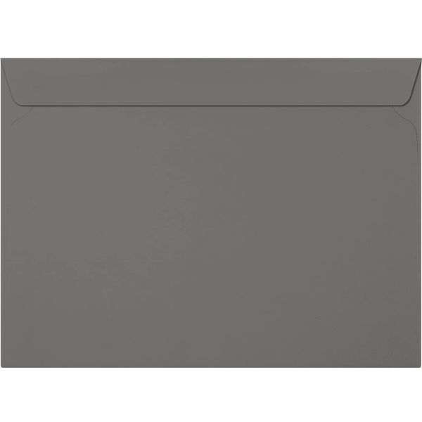 9 x 12 Booklet Envelopes - Smoke Gray (50 Qty.)