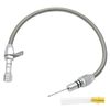 Newnessai Silver Flexable Dipstick, Replacement for GM, Replacement for Chevy Trans Flexable Dipstick 700R4-4L60E 4l80E