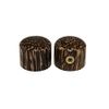 Allparts PK-3196-000 Tigerwood Knobs