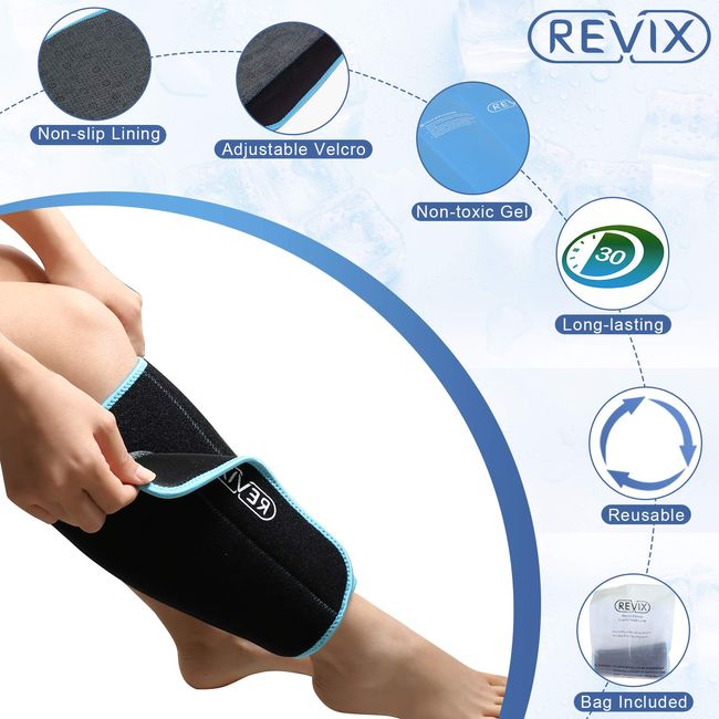 REVIX Full Body Ice Packs for Injuries Reusable Super Large Gel