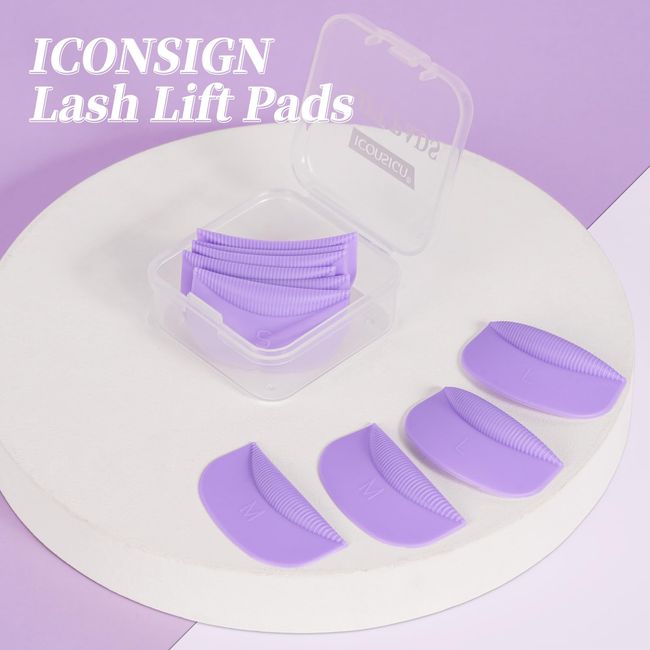 10 Silicon pads for perfect eyelash lifting!