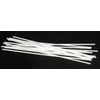 Extra Long 18" White Plastic Drinking Straws- Pack of 200