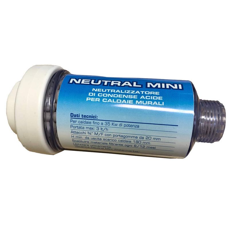 WK Condensation Neutralizer Filter, White