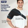 NEWGO Shoulder Ice Pack Wrap for Rotator Cuff & Pain Blak
