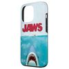 Jaws 50th Anniversary Poster 3D Style Front & Back Case for iPhone 13 Pro