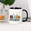 CafePress Bartender Bottles Mugs 11 oz (325 ml) Ceramic Coffee Mug