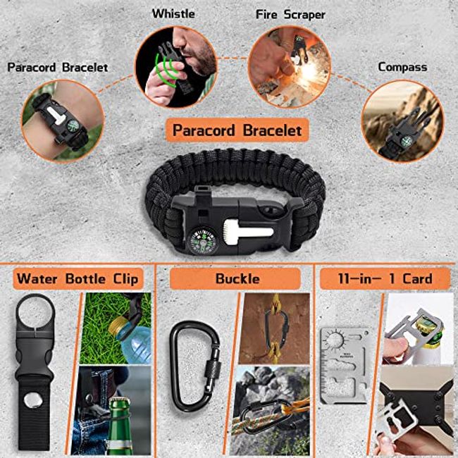 11-In-1 Survival Gear Kit