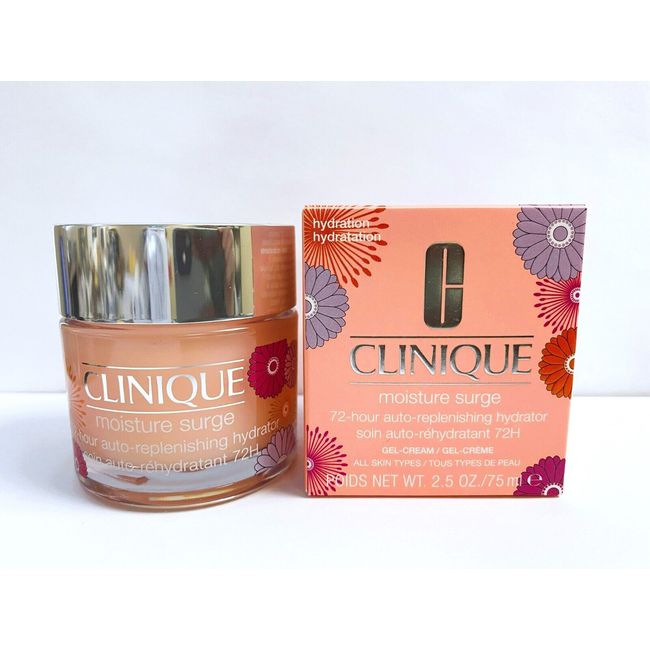 Clinique Moisture Surge 72-Hour Auto-Replenishing Hydrator 72H 2.5 oz/75ml NIB