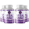 Vital Mind- Brain Support- 4 Bottles- 240 Capsules