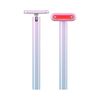 EMS Microcurrent Eye Massager | Red Light Therapy | Wrinkle Reduction for Face, Eyes, Neck