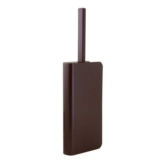 OHE 81317 Slim Toilet Brush with Case, Brown