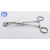Foerster Sponge Forceps 8" Curved Serrated Jaw OR Grade Surgical Instruments