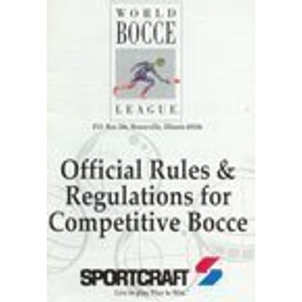 Sportcraft Bocce Ball Rules - Official Bocce Rules