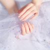 HERAXI Nail Stickers, 20 Pieces, Nail File Included, Nail Stickers, Nail Art, Glossy, Damage-Free, South Korea, Easy, Popular, Cute, Fashionable, High Grade Women, Beginners, Gel Nail Stickers