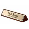 Personalized Desk Name Plate with Engraving or Sublimation