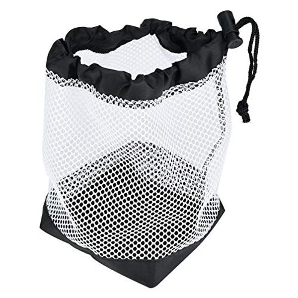 VBESTLIFE Nylon Mesh Golf Ball Bag Drawstring Pouch 36 Golf Balls Holder Storage Net Bag Golf Accessory