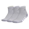 Cushioned Quarter Socks (3-Pair) over the ankle fit with arch compression