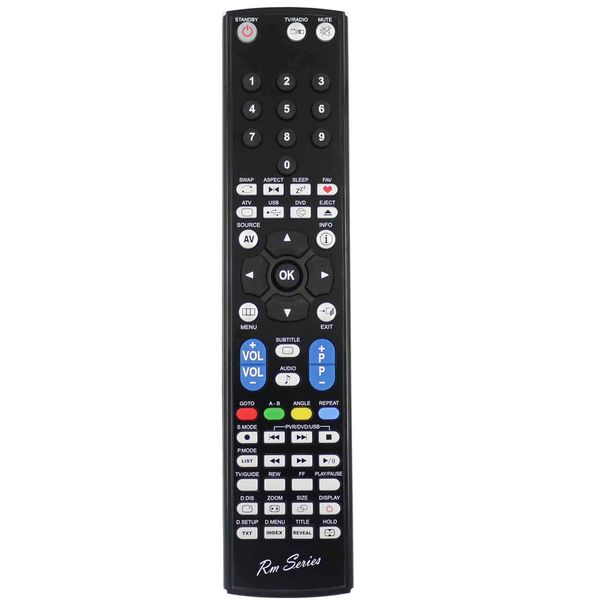 RM-Series Replacement Remote Control for UMC X26/56G-GB-TCDU-UK