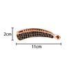 2pcs Black Simulation Pearl Claw Clip Hair Tool Accessory Hair Jewelry Hairpin Hair Claw Gripper Side-knotted Clip Female Acrylic With Pearl Rhinestone Accessory (Pink and blue)
