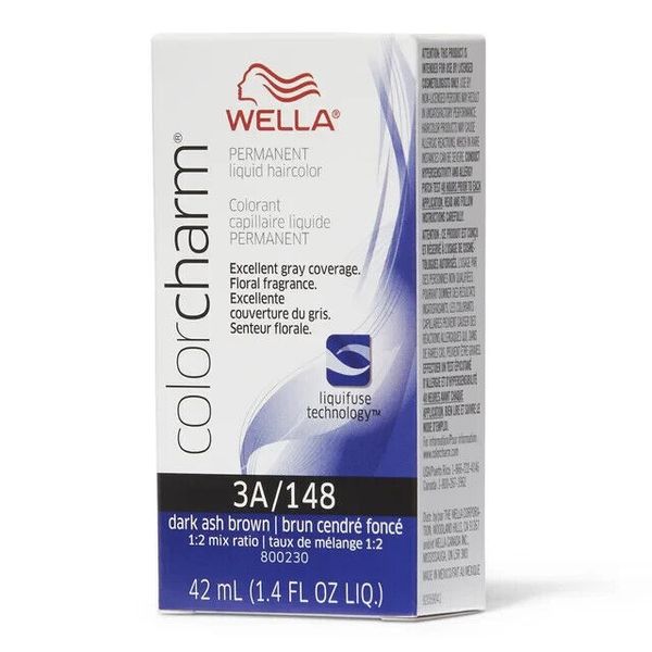 WELLA Color Charm Liquid Permanent Hair Color 3A/148