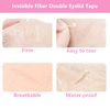 ALLY-MAGIC Double Eyelid Tapes 2400 Pieces Natural Invisible Fiber Eyelid Tape for Droopy Uneven Mono Y2-LSSYPT