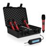 Pyle Addressable UHF 4 Channel Wireless Microphone System