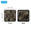 Patikil 2pcs Circuit Board Coasters - FR-4 Material, Black