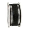 Präsent - Palma Mourning Ribbon Black-Silver 40 mm Width, 20 m Length