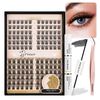 LASHVIEW Lash Extension Clusters Natural Look 70144 Lash bond and seal