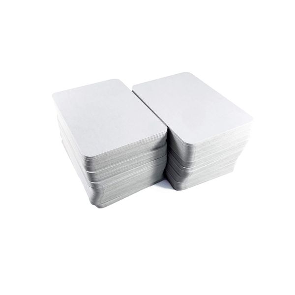Apostrophe Games Miniature Blank Playing Cards (Matte Finish) 200 Blank Cards, 2.5" x 1.75", Half Size Poker Cards, Flash Cards, Board Game Cards