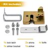 7731 Aluminum Tool Box Lid Cover Lock Latch Striker Mounting Kit