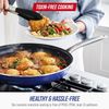 Blue Diamond Pan Set Nonstick Enhanced Ceramic Skillet 2 pack Set , 9.5''& 11''