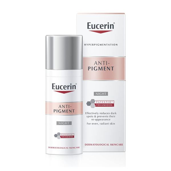 Eucerin - Crema De Noche Antipigmento Anti-Pigment Night Cream, Aqua, 50 Mililitro