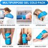 Neck Ice Pack Wrap, Reusable Gel Ice Pack for Neck Shoulders, Cold Compress 1pk